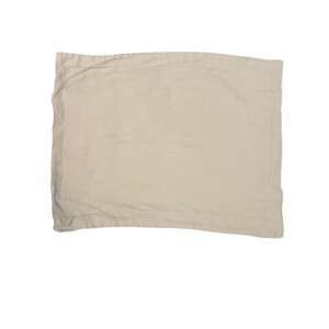 Eileen Fisher Set of 2 Standard Pillowcases 100% Linen Beige Natural